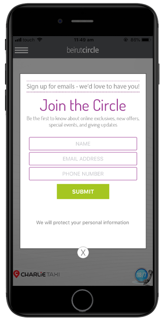 beirut circle app